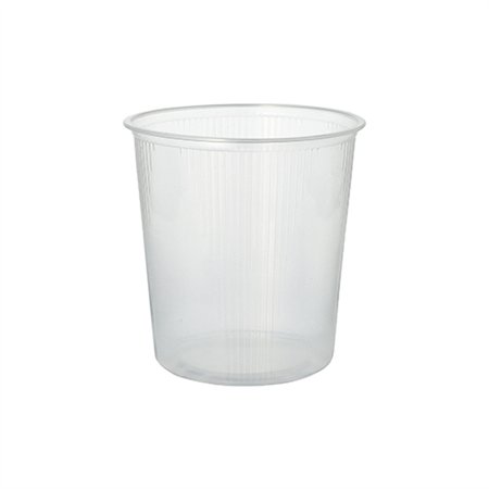 Saladebakken PP rond 500ml Ø 10,1cm x 10,3cm Transparant - Horecavoordeel.com