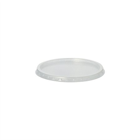 Deksel voor saladebakken PP rond Ø 10,1cm x 0,8cm Transparant