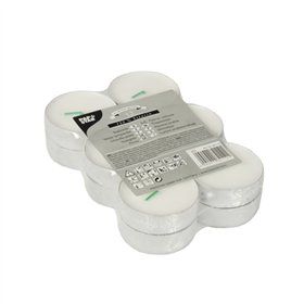 Theelichten maxi Ø 59mm x 20mm Wit 100% stearine