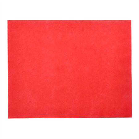 Placemats stofkarakter nonwoven soft selection 30cm x 40cm Rood - Horecavoordeel.com