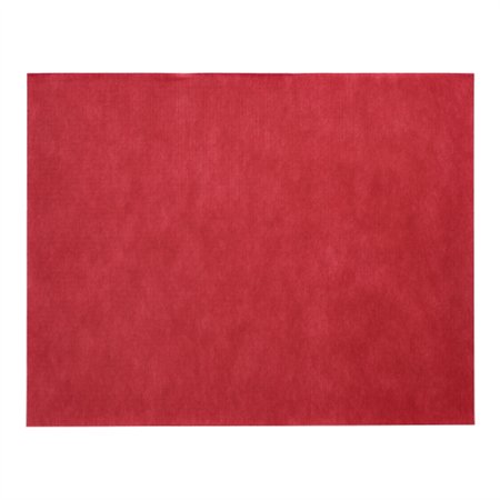 Placemats stofkarakter nonwoven soft selection 30cm x 40cm Bordeaux - Horecavoordeel.com