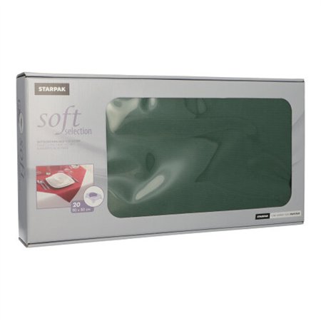 Napperons nonwoven soft selection 80cm x 80cm Donkergroen