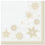 Servetten ROYAL Collection 1/4 vouw 40cm x 40cm Champagne Just Stars