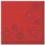 Servetten ROYAL Collection 1/4 vouw 40cm x 40cm Rood Just Stars