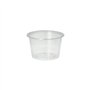 Sausbakjes PP rond 100ml Ø 7,1cm x 4,3cm Transparant - Horecavoordeel.com