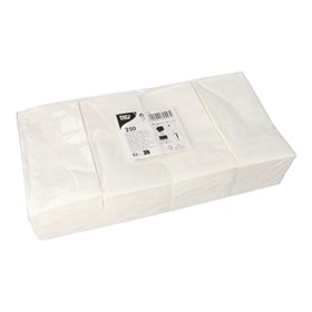 Servetten 2-laags 1/8-vouw 40cm x 40cm Wit