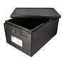 Transportboxen EPP 60cm x 40cm x 32cm Zwart Gastro-Norm 1/1 - Horecavoordeel.com