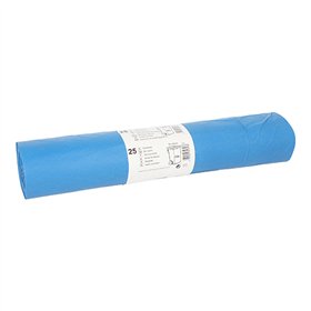Industrie afvalzakken LDPE 120 l 110cm x 70cm Blauw - Horecavoordeel.com