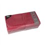 Servetten 1-laags 1/4 vouw 33cm x 33cm wijnrood