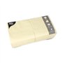 Servetten 1-laags 1/4 vouw 33cm x 33cm Crème
