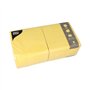Servetten 1-laags 1/4 vouw 33cm x 33cm Geel