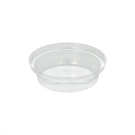 Inzetcup PET Hurricane rond Ø 9cm x 2,2cm Glashelder - Horecavoordeel.com