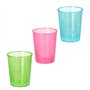 Borrelglazen PS 4 cl Ø 4,2cm x 5,2cm kleuren assortiment - Horecavoordeel.com