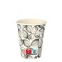 Drinkbekers Karton To Go 0,2 l Ø 8cm x 9,1cm Leaves