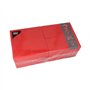 Servetten 3-laags 1/8-vouw 33cm x 33cm Rood - Horecavoordeel.com