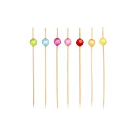 Fingerfood Amuse spiesjes 12cm kleuren assortiment Pearl