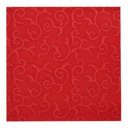 Servetten ROYAL Collection 1/4 vouw 40cm x 40cm Bordeaux Casali - Horecavoordeel.com