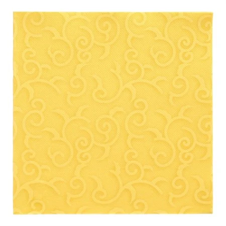 Servetten ROYAL Collection 1/4 vouw 40cm x 40cm Geel Casali - Horecavoordeel.com