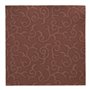 Servetten ROYAL Collection 1/4 vouw 40cm x 40cm Bruin Casali - Horecavoordeel.com