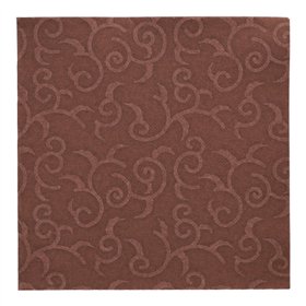Servetten ROYAL Collection 1/4 vouw 40cm x 40cm Bruin Casali
