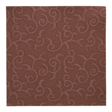Servetten ROYAL Collection 1/4 vouw 40cm x 40cm Bruin Casali