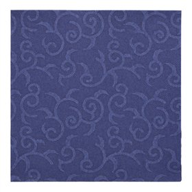 Servetten ROYAL Collection 1/4 vouw 40cm x 40cm Donkerblauw Casali - Horecavoordeel.com