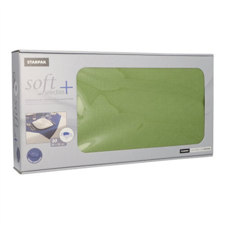 Napperons nonwoven soft selection plus 80cm x 80cm Olijfgroen - Horecavoordeel.com