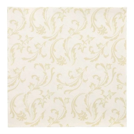 Servetten ROYAL Collection 1/4 vouw 40cm x 40cm Champagne Damascato