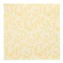 Servetten ROYAL Collection 1/4 vouw 40cm x 40cm Geel Damascato - Horecavoordeel.com
