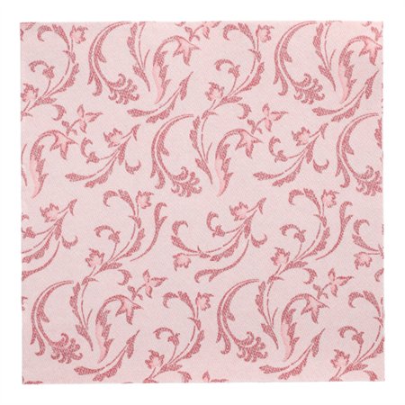 Servetten ROYAL Collection 1/4 vouw 40cm x 40cm Bordeaux Damascato
