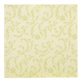 Servetten ROYAL Collection 1/4 vouw 40cm x 40cm limoengroen Damascato
