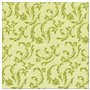 Servetten ROYAL Collection 1/4 vouw 40cm x 40cm Olijfgroen Damascato - Horecavoordeel.com