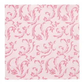Servetten ROYAL Collection 1/4 vouw 40cm x 40cm Fuchsia Damascato - Horecavoordeel.com