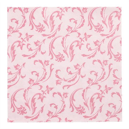 Servetten ROYAL Collection 1/4 vouw 40cm x 40cm Fuchsia Damascato