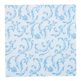 Servetten ROYAL Collection 1/4 vouw 40cm x 40cm Turkoois Damascato