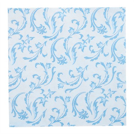 Servetten ROYAL Collection 1/4 vouw 40cm x 40cm Turkoois Damascato