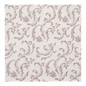 Servetten ROYAL Collection 1/4 vouw 40cm x 40cm Bruin Damascato