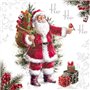 Servetten 3-laags 1/4 vouw 33cm x 33cm HoHoHo - Horecavoordeel.com
