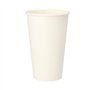 Drinkbekers Karton To Go 0,4 l Ø 9cm x 13,9cm Wit