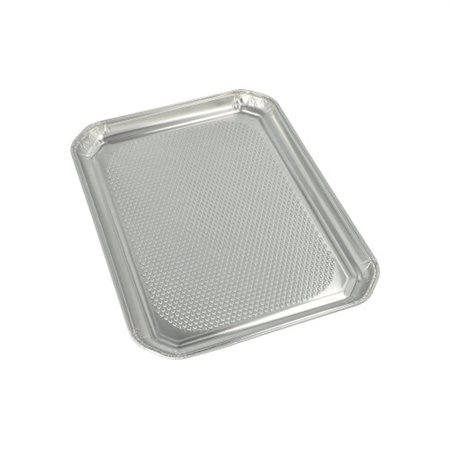Catering serveerschalen Aluminium rechthoekig 35cm x 26cm