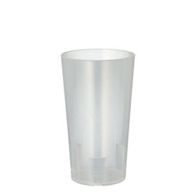 Drinkbekers herbruikbaar 0,2 l Ø 6,5cm x 11,4cm Transparant Onbreekbaar