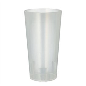 Drinkbekers herbruikbaar 0,4 l Ø 7,5cm x 14,5cm Transparant Onbreekbaar