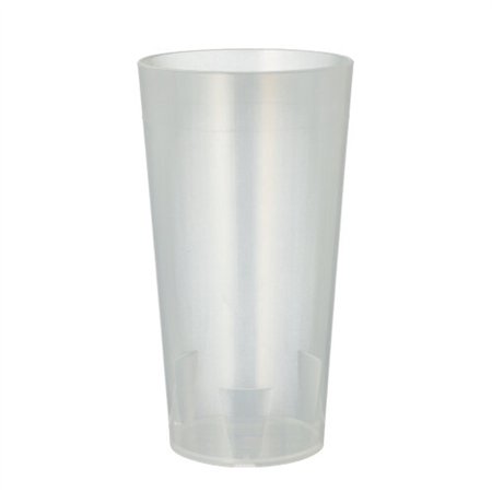 Drinkbekers herbruikbaar 0,4 l Ø 7,5cm x 14,5cm Transparant Onbreekbaar - Horecavoordeel.com