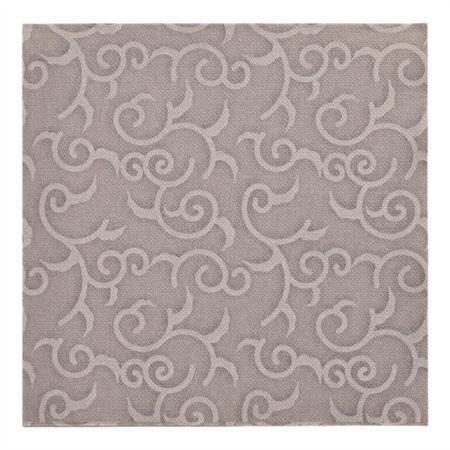 Servetten ROYAL Collection 1/4 vouw 40cm x 40cm Grijs Casali