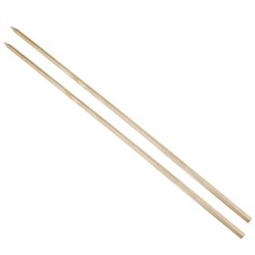 Grillspies 80cm x 8mm x 8mm Steckerlfisch