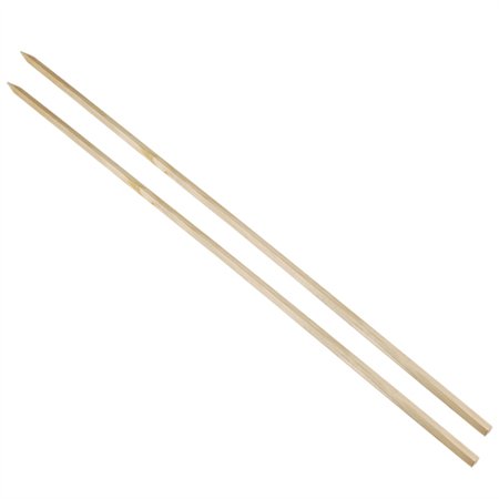 Grillspies 80cm x 8mm x 8mm Steckerlfisch - Horecavoordeel.com