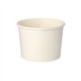 Soepbekers Karton To Go rond 350ml Ø 9,9cm x 7cm Wit