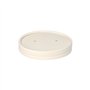 Deksel voor soepbeker Karton To Go rond Ø 9,9cm Wit - Horecavoordeel.com