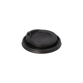 Deksel PS To Go rond Ø 8cm x 2cm Zwart