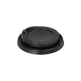 Deksel PS To Go rond Ø 9cm x 1,8cm Zwart